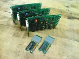 808 Eurotherm AE131268 Rev 2 Lot of 3 Boards & 2 AE131270-001D Display Boards