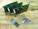 808 Eurotherm Lot Of 3 Boards + Display Board & Internal Terminal Connectors