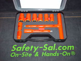 Wiha # 31496 Insulated Sae T-Handle Socket Set 1-Kv