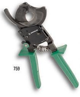 Greenlee #759 Compact Ratchet Cable Cutters - Brand New