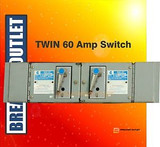 QMQB6632R CHALLENGER TWIN 60A FUSIBLE DISCONNECT SWITCHES FPE FEDERAL PACIFIC(d)