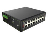Brand New 16-Port Full Gigabit Managed Industrial Poe Switch With Nice Price