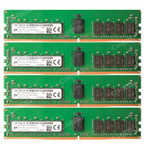 Micron 64Gb 4X16G 1Rx4 Ddr4 2933Mhz Pc4-23400 288P Registered  Server Rdimm Ram