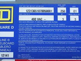 SQUARE D I-LINE HCN PANEL BOARD INTERIOR AND TUB 250 AMP