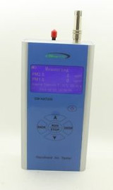pro Handheld Portable Particle Counter PM2.5 PM10 Unit Microgram/Cubic Meter