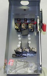 GE Industrial Systems TH3363R 480 Volt STAR/277 Volt 100 Amp Heavy Duty Fusible,