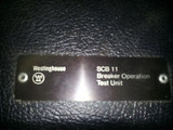 WESTINGHOUSE SCB 11BREAKER OPERATION TEST UNIT NEW NO BOX SEE  #A40