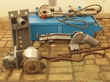 IDEAL WIRE & CABLE PULLER WITH POWER DRIVE THREADER L@@K