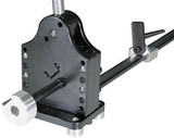 Dual Profile DIN Rail Cutter with Guide and Length Stop