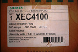 New Siemens Buss Plug XEC4100 600 volt 100 amp ITE