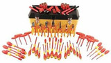 WIHA 32876 Electricians Insulated Tool Set,66 Pc