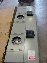 New G E Modular Metering Meter Stack TMPR312240RB 400A SGHA36AT0400 Breakers