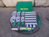 GREENLEE 882 FLIP TOP BENDER 1 1/4  1 1/2 and 2 INCH EMT & RIGID SHOES with PUMP