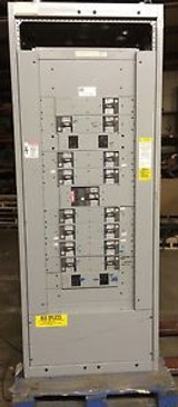 GE SPECTRA SWITCHGEAR 1600 AMP 208Y/120 VOLTS 2-CELLS MAIN/DISTRIBUTION SEE LIST