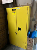 44 Gal Chemical Flammable Liquids Fireproof Self Closing Cabinet Jamco