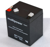 12V 5Ah Accumulator Ups Usv Multipower Mp1223H Fgh20501 Fgh20502 12Fgh23 Ak-1