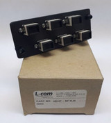 L-Com-Fiber Subpanel W/6 Mt-Rj Cplr (Hbhp-Mtrj6)