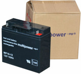 Agm 12V 12Volt 18Ah 18Ah Mp18-12 Rechargeable Multipower Battery For Ups Ups-
