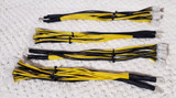 4 Pack Power Cable - Pcie 6Pin Bitmain Antminer Apw 3 / 7 Apw3+  Apw7 Psu L3 S9