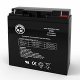 Ajc Battery Compatible With Panasonic Lc-X1220P Lcx1220P 12V 18Ah Ups Battery