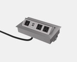 Byrne Pop-Up Power Module With 2 Power Ports 2 Usb Ports And 1 Hdmi Coupler