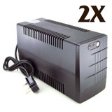 2X 1500Sc Ultra Max Ups Uninterruptible Backup Power Supply Solution