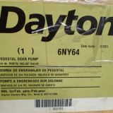 DAYTON 6NY64 PEDESTAL, GEAR PUMP 3/4"