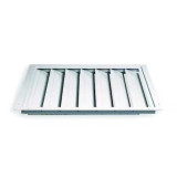 Dayton 3C243 48 In 50"H-W 4.5"L Alu Ceiling Shutter Dampr, 48 In X 48 In,