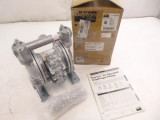 Dayton 3/4" Double Diaphragm Pump 6PY43B Ball Valve Aluminum Body 28GPM