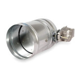 DAYTON 3HGK7 Round Fire/Smoke Damper,24VAC,15-5/8inD 3HGK7