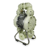 DAYTON 3HJW6 Dbl DphrmPmp,Flange,TPV/PP,3/4in,160gpm 3HJW6