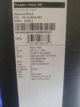 Acer Predator Helios 300 1 Terrabyte Memory Geforce 3070