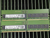 Samsung 32G 2Rx8 DDR5 PC4-4800 ECC REG 64GB RDIMM 2*32g=64g