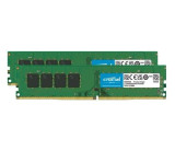 Crucial 64GB (2x32GB) DDR4 UDIMM 3200MHz CL22 1.2V Dual Ranked Desktop PC Memory