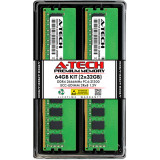 64GB 2x 32GB PC4-2666 ECC UDIMM Supermicro MBD-B2SC1-CPU Memory RAM