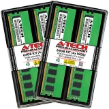 64GB 4x16GB 2Rx8 PC4-2666V-E HP ProLiant DL20 G9 MicroServer G10 ML10 Memory RAM