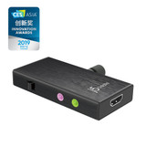 j5create Jva02 Live Capture Adapter Hdmi to Usb-c with Power Delivery, Black