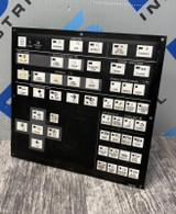 HITACHI SEIKI/YASKAWA CNC01A01 CNC LATHE MAIN OPERATOR PANEL KEYBOARD