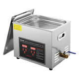 New VEVOR 10L Ultrasonic Cleaner with Timer Heating Machine Digital Sonic