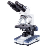 New AmScope 40X-1000X LED Binocular Compound Microscope 3D 2-Layer