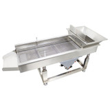 New 110V Linear Vibrating Screen Single Layer Sifter Classification