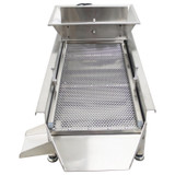 New Electric 6mm Stainless Steel Linear Vibrating Screen Screening Machine