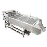 New Double Layers 8mm & 6mm Full Stainless Steel Linear Vibrating Screen