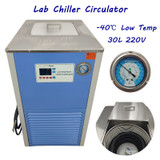 New 30L 220V Lab Chiller Circulator -40 Low Temp Cooling Liquid Circulation