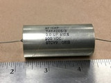 (1 Pc) Arizona Cap 74k4205-3 Capacitor 2.0 Uf 200 Vdc +/-10 with Mfg Certs
