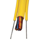 Kh Industries Cpcs-16/8-25ft Portable Cord, Soow, 16 Awg, 8 C, Yellow, Pvc,