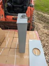 320/400 Amp Meter Base/socket, Single Phase, Ringless with Lugs & Hub, Oh/ug