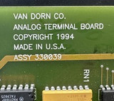 Van Dorn Analog Terminal Board Assy 330-039