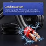 Flexible Pvc Cable Sleeving Tubing Wiring Harness Black Automotive Wire Loom