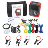 New ETCR5000 Power Quality Analyzer 3 Phase Power Energy Meter  4pcs Current Clamps  - Product Image
